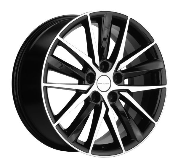 Khomen Wheels KHW1807 8x18 5x114,3 ET46 67,1 Black-FP